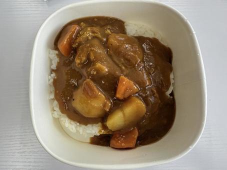 カレーライス弁当 カレーライス弁当の写真
