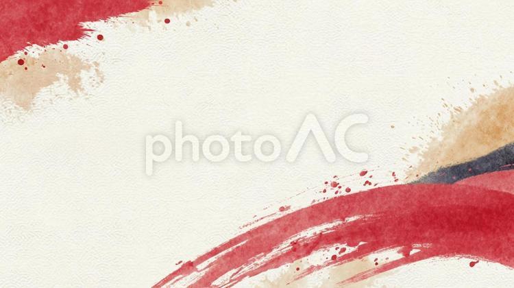 和風筆タッチ背景 和風,背景,筆の写真素材