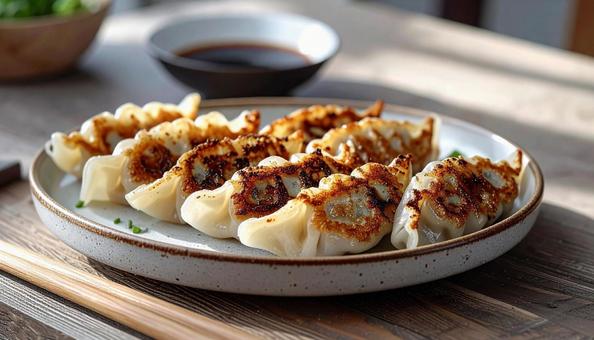 餃子 餃子の写真