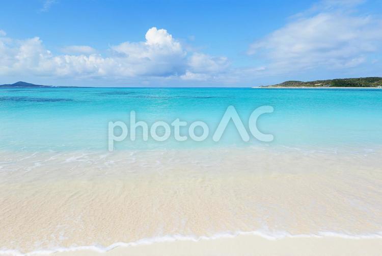 沖縄　美しい海　ヒーリング　島 日本,沖縄,海の写真素材