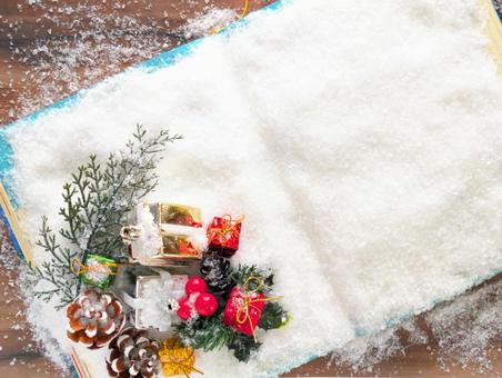 クリスマス（笑顔の魔法を贈ろう）11 クリスマス,クリスマスイブ,雪の写真素材