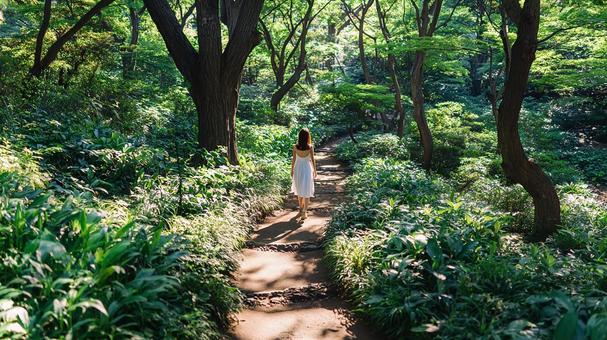 自然と一体となる癒やしの瞬間 自然と一体となる癒やしの瞬間の写真
