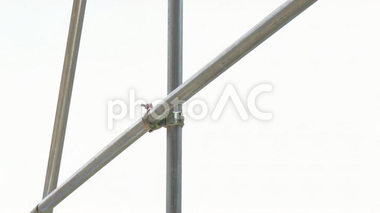 単管パイプ パイプ,工事,建材の写真素材