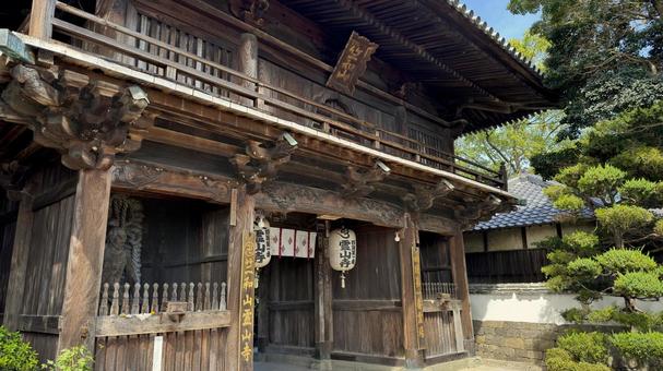 四国霊場八十八ヶ所　第１番札所　霊山寺２ 四国八十八ヶ所,1番札所,霊山寺の写真素材