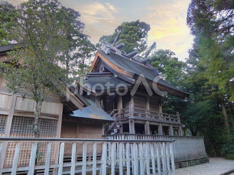 出雲市　日本一のパワースポット須佐神社　 須佐神社,パワースポット,須佐大宮の写真素材