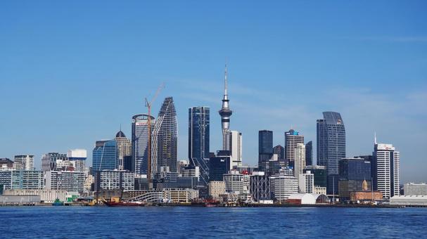 NZ_AUCKLAND NZ_AUCKLAND スカイタワー,ビル,ニュージーランドの写真素材