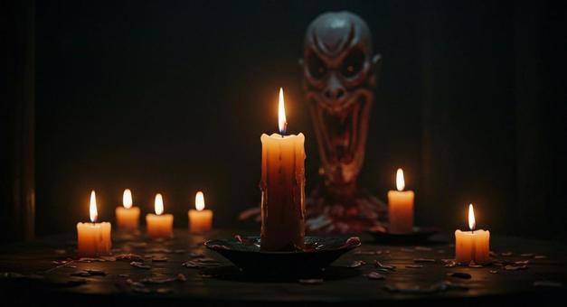 ハロウィンの怖~い化け物 ハロウィンの怖~い化け物の写真