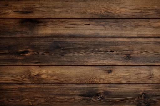 濃い木目のウッドテクスチャの写真