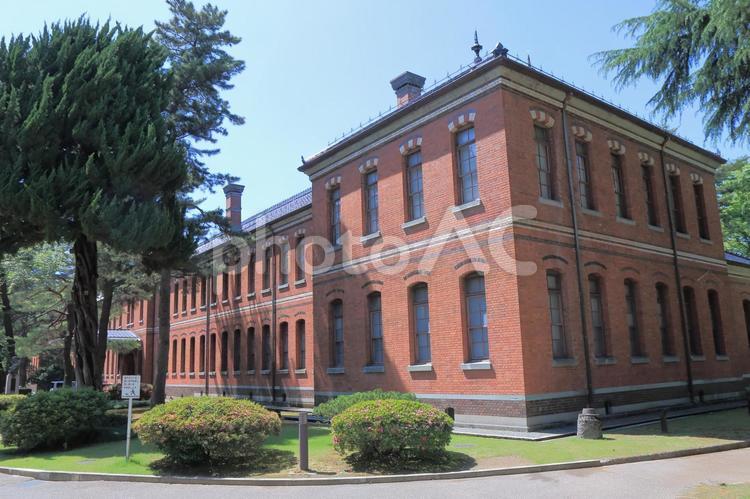 金沢市の歴史的建造物　石川四高記念館 金沢,金沢市,博物館の写真素材