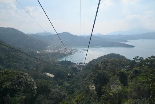 台湾 日月潭 台湾 日月潭の写真