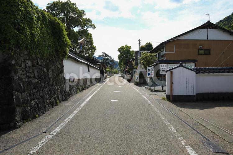 兵庫県豊岡市　出石城下町の風景 出石城下町,出石,城下町の写真素材