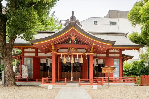 大阪 御霊神社 東宮 大阪 御霊神社 東宮 御霊神社,御霊,神社の写真素材