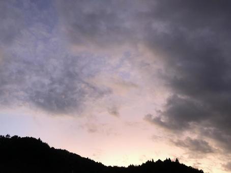 夕暮れ 夕暮れの写真