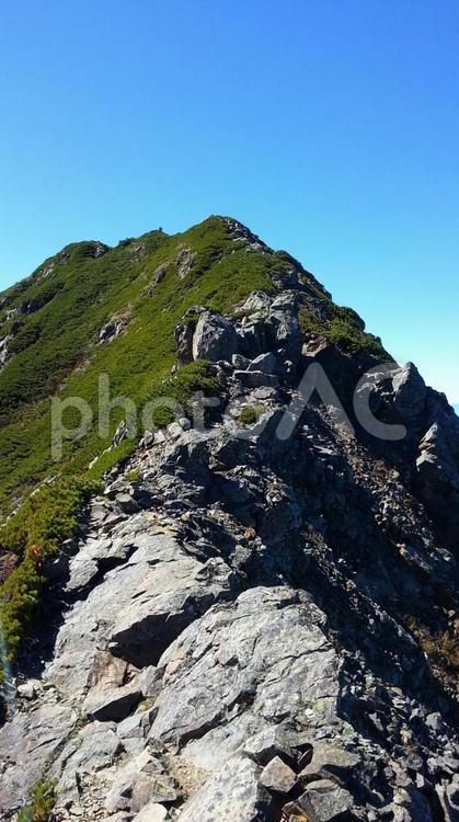 日本　山梨　仙丈ケ岳 日本,山梨,仙丈ケ岳の写真素材