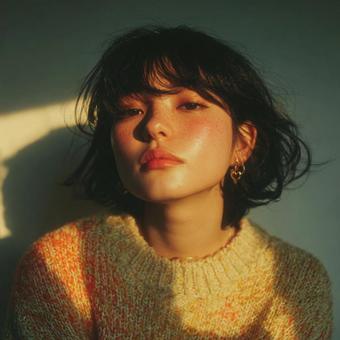 原色美女04の写真