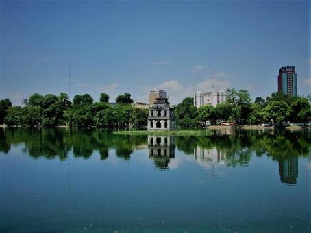ベトナムの公園 ベトナムの公園の写真