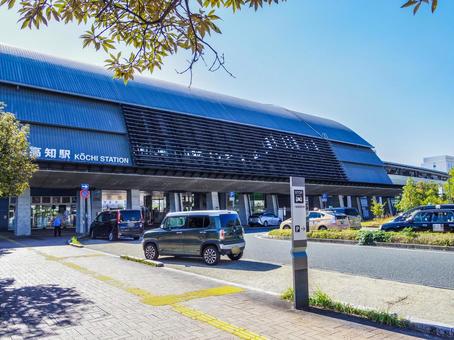 【高知県】高知市・高知駅北口 高知駅,高知駅北口,高知県の写真素材