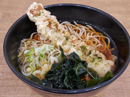 ちくわ天そば 蕎麦,ちくわ天,天ぷらの写真素材