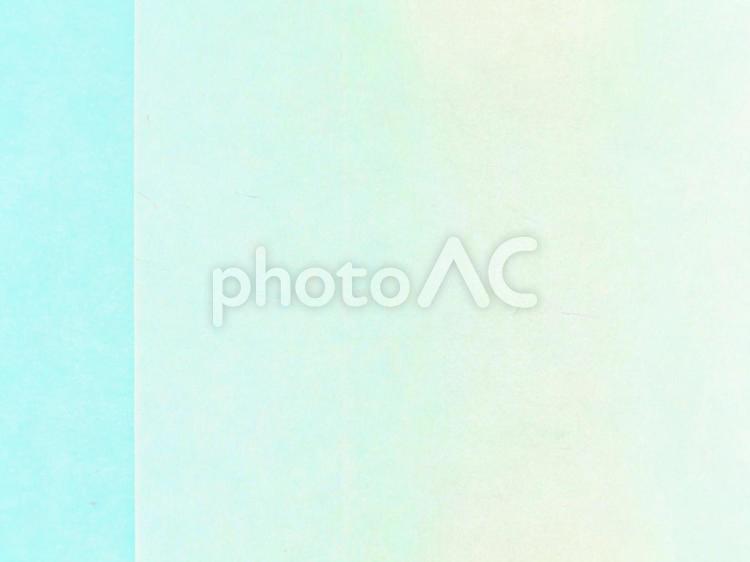 和紙　淡い黄色が混ざった水色(左水色) 和紙,紙,背景の写真素材