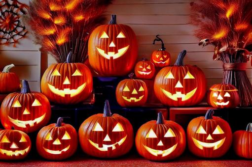 ハロウィンかぼちゃ大集合 ハロウィンかぼちゃ大集合の写真