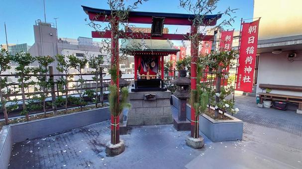 照片, 神社, 银座八町神社, 朝日稻荷神社, 