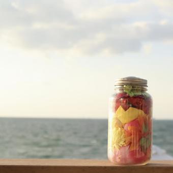 Photo, sea, by seaside, cafe, 