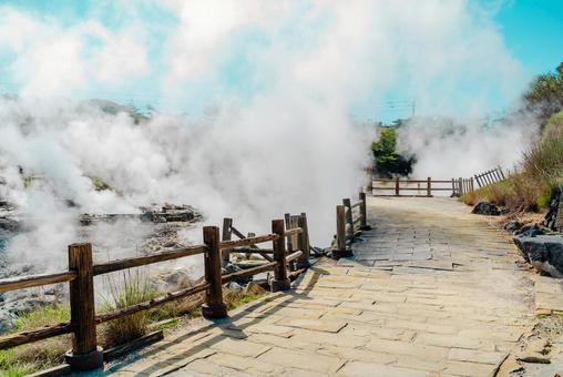 【長崎】雲仙地獄 湯けむり 【長崎】雲仙地獄 湯けむりの写真