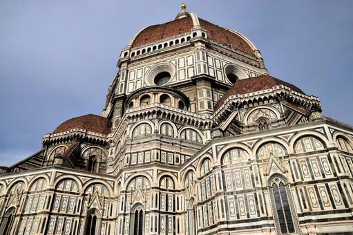 フィレンツェ大聖堂の象徴的なドーム﻿ フィレンツェ,イタリア,ヨーロッパの写真素材