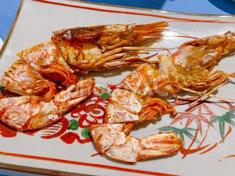 海老の塩焼き 海老,塩焼き,エビの写真素材