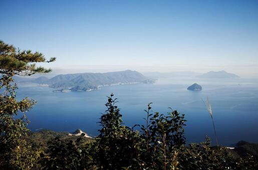 瀬戸内海の風景 瀬戸内海の風景の写真