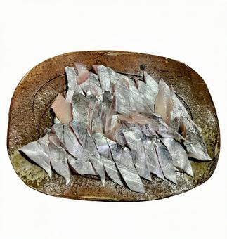 太刀魚の刺身 太刀魚,刺身,魚の写真素材