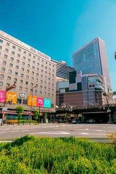 【大阪】大阪駅の街並みの写真