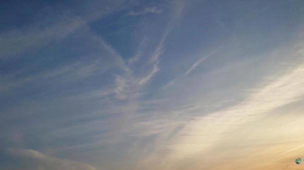 綺麗な夕焼け 綺麗な夕焼けの写真