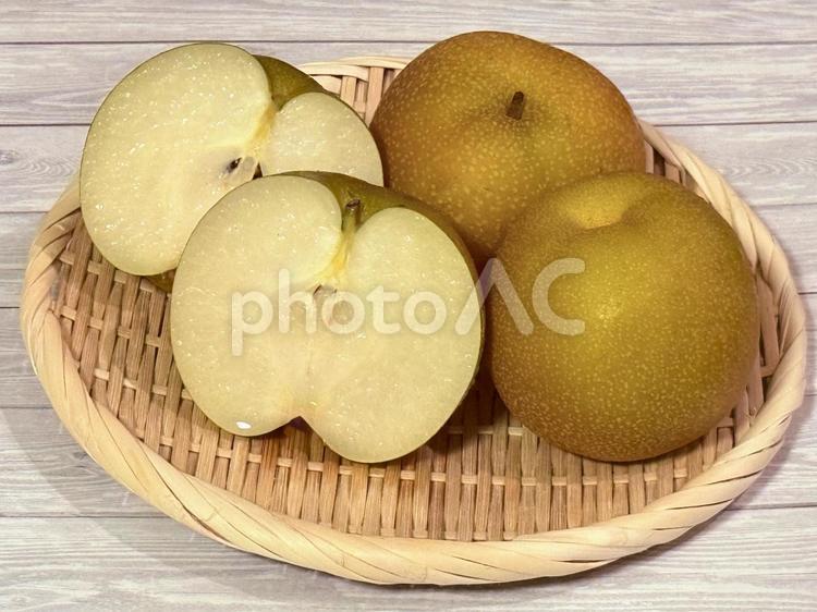 秋の味覚　梨 梨,秋,秋の味覚の写真素材