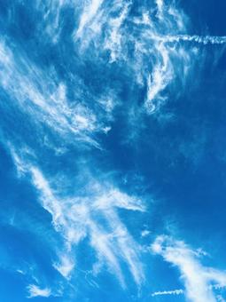 空 空,青い,青い空の写真素材