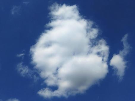 食べてみたい綿菓子のような雲 食べてみたい綿菓子のような雲 空,晴れ,わた雲の写真素材