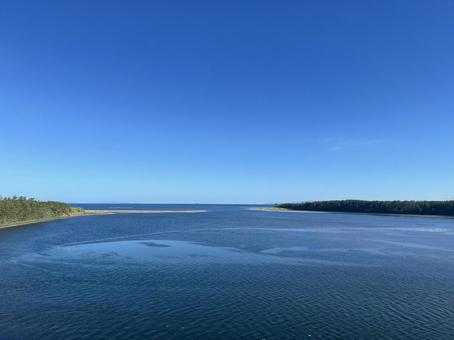 夏空海島 夏空海島の写真