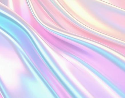 パステルカラーのホログラム04の写真