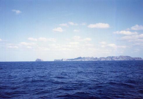船から見る父島04 船から見る父島04の写真