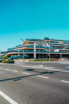 【島根】松江宍道湖 島根,松江,宍道湖の写真素材
