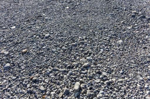 砕石白1 バラスト,砕石,バラスの写真素材