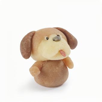 マジパンでつくったわんこ ビーグル マジパンでつくったわんこ ビーグル ビーグル,犬,マジパンの写真素材