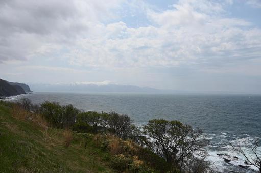 ニセコ連峰の春の写真