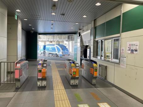 北初富駅 改札口(内) 北初富駅 改札口(内)の写真