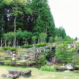 新潟県-旧関山宝蔵院庭園 新潟県-旧関山宝蔵院庭園の写真
