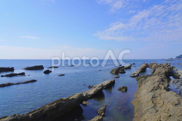 弁慶の洗濯岩⑤　福井県福井市 自然,風景,景色の写真素材