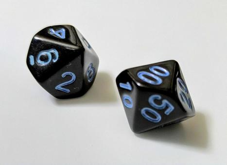 D100ダイス D100ダイス ダイス,サイコロ,d100の写真素材