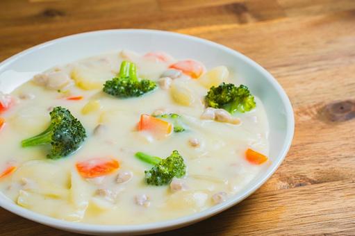 具だくさんクリームシチュー クリームシチュー,ホワイトソース,シチューの写真素材