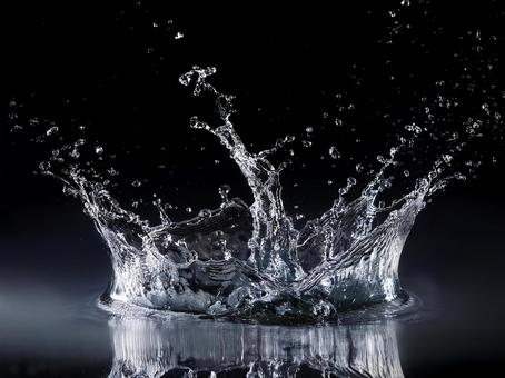 落ちた時の水飛沫_AS000003 落ちた時の水飛沫_AS000003の写真