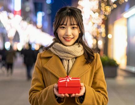 イルミネーション・彼女のプレゼント イルミネーション・彼女のプレゼントの写真